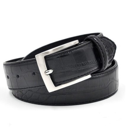 Posture belts -Mens Fashion Waist Belts Faux Pattern With Split Leather Luxury Male Designer Belt Accessories Factory Price