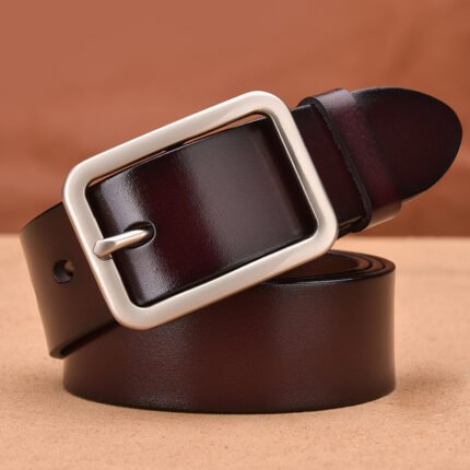 posture belts-Leather belt buckle belt