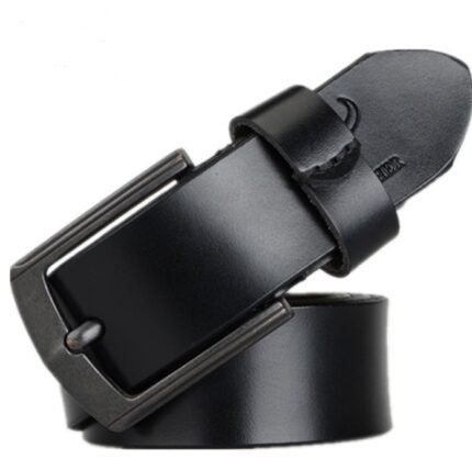 Posture belts -Dynamic buckle leather belt belt